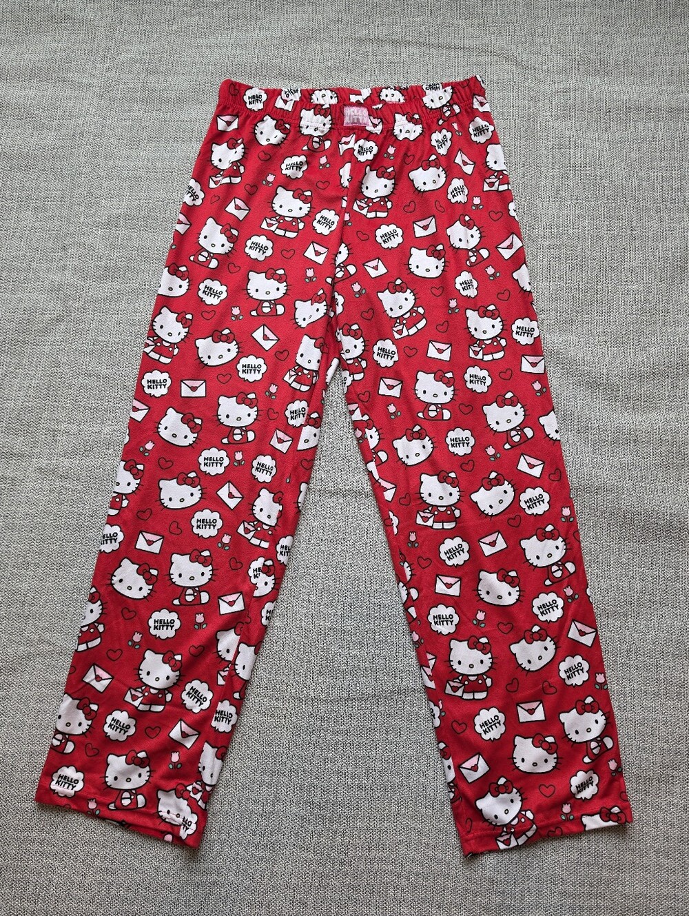 Hello Kitty NWOT Red and White Ladies Pajama Bottoms